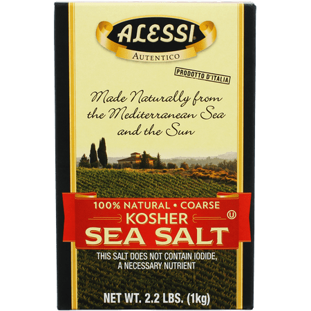 Alessi Sea Salt Kosher Coarse 2.2 Box