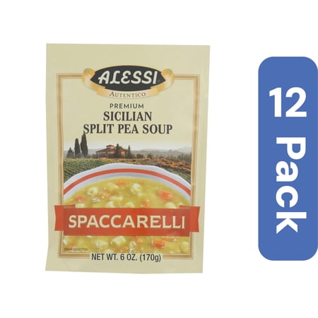 Alessi Split Pea Soup Mix 6 oz (Pack Of 12)