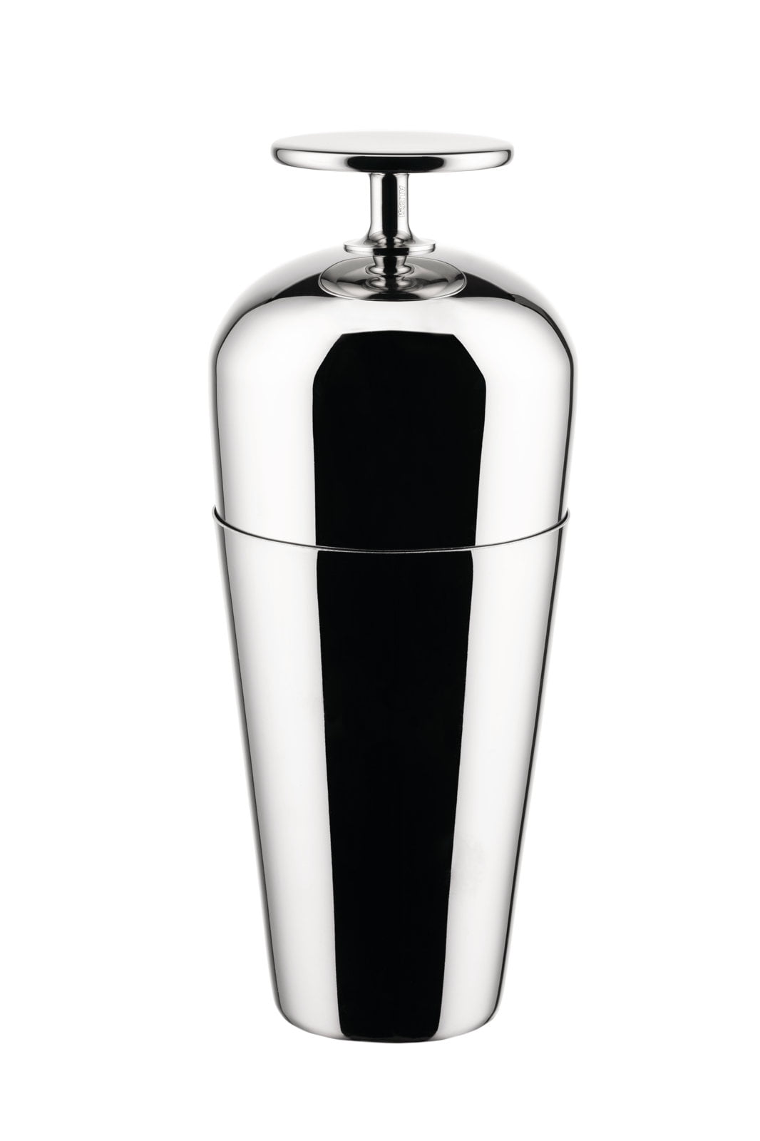 Parisienne Silver Stainless Steel Cocktail Shaker