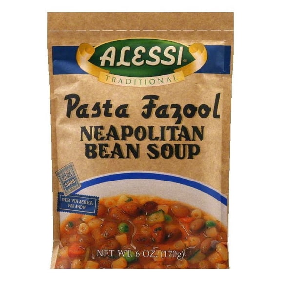 Alessi Traditional Pasta Fazool Neapolitan Bean Soup, 6 oz