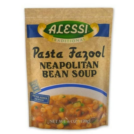 Alessi Traditional Pasta Fazool Neapolitan Bean Soup, 6 oz