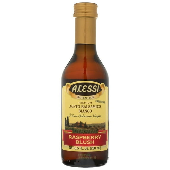 Alessi Vinegar White Balsamic VinegarRaspberry Blush, 8.5oz (3 Pack)