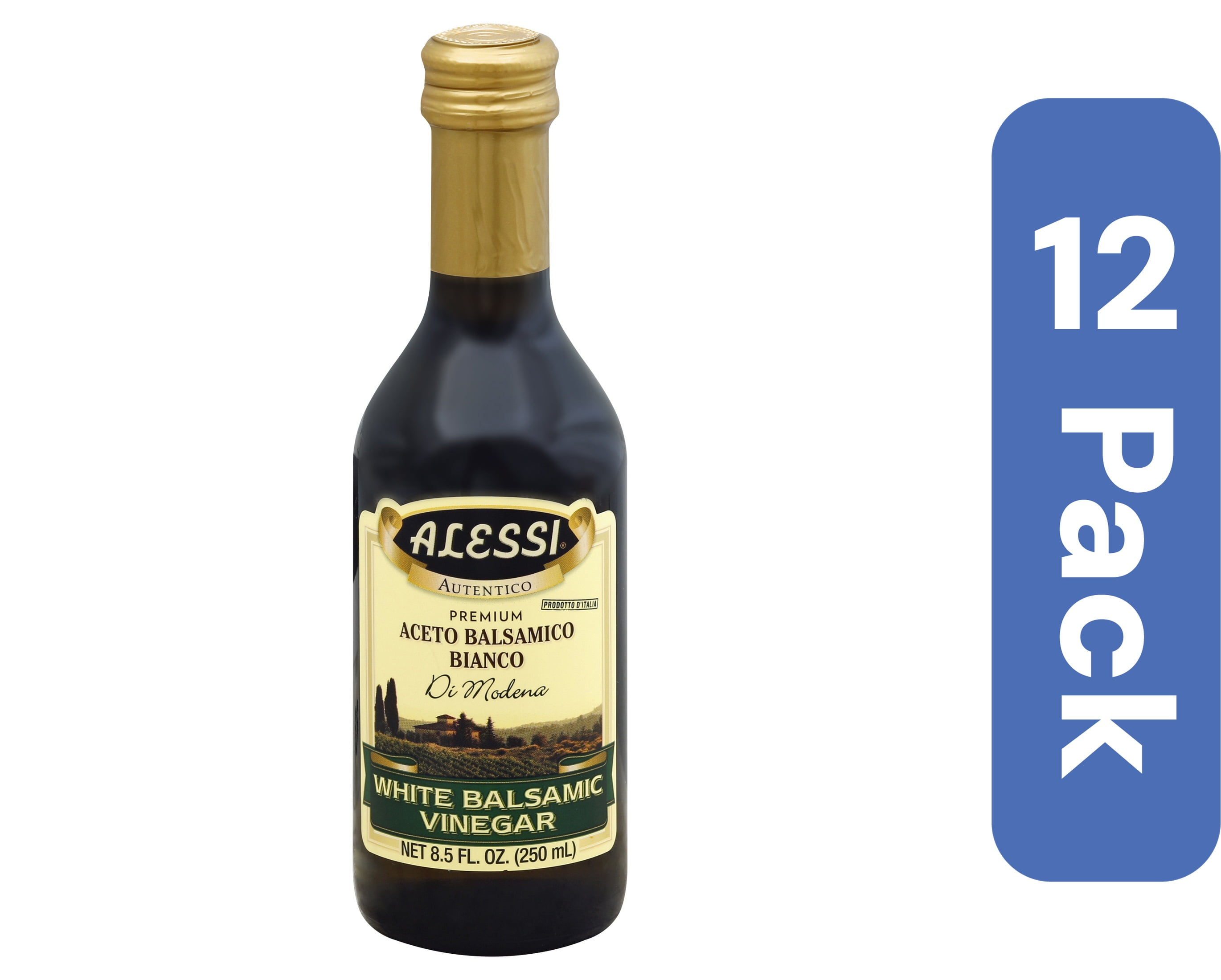 Alessi White Balsamic Vinegar 8.5 oz (Pack of 12)