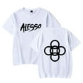 thumbnail image 1 of Alesso Merch T-shirt Fashion Classic Logo Short Sleeve Men And Women Trendy Street Wear, 1 of 2