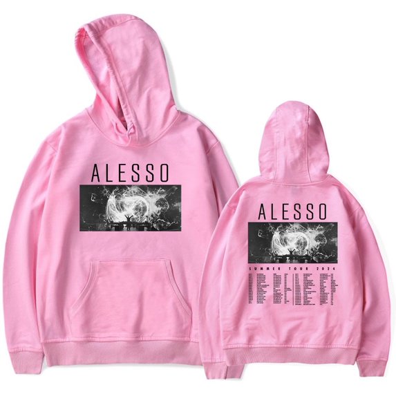 Alesso Tour 2024 Merch Hoodies Women Men Long Sleeve Casual Sweatshirt Fashion Clothes