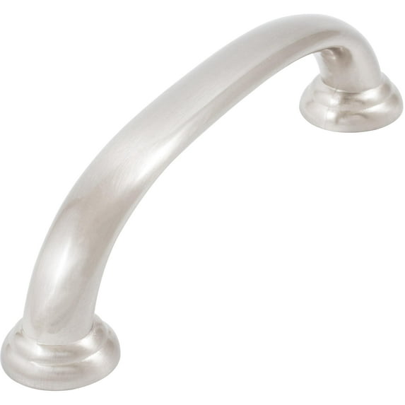 Alesund Cabinet Pull, 96 Millimeters, Satin Nickel by Stone Harbor Hardware