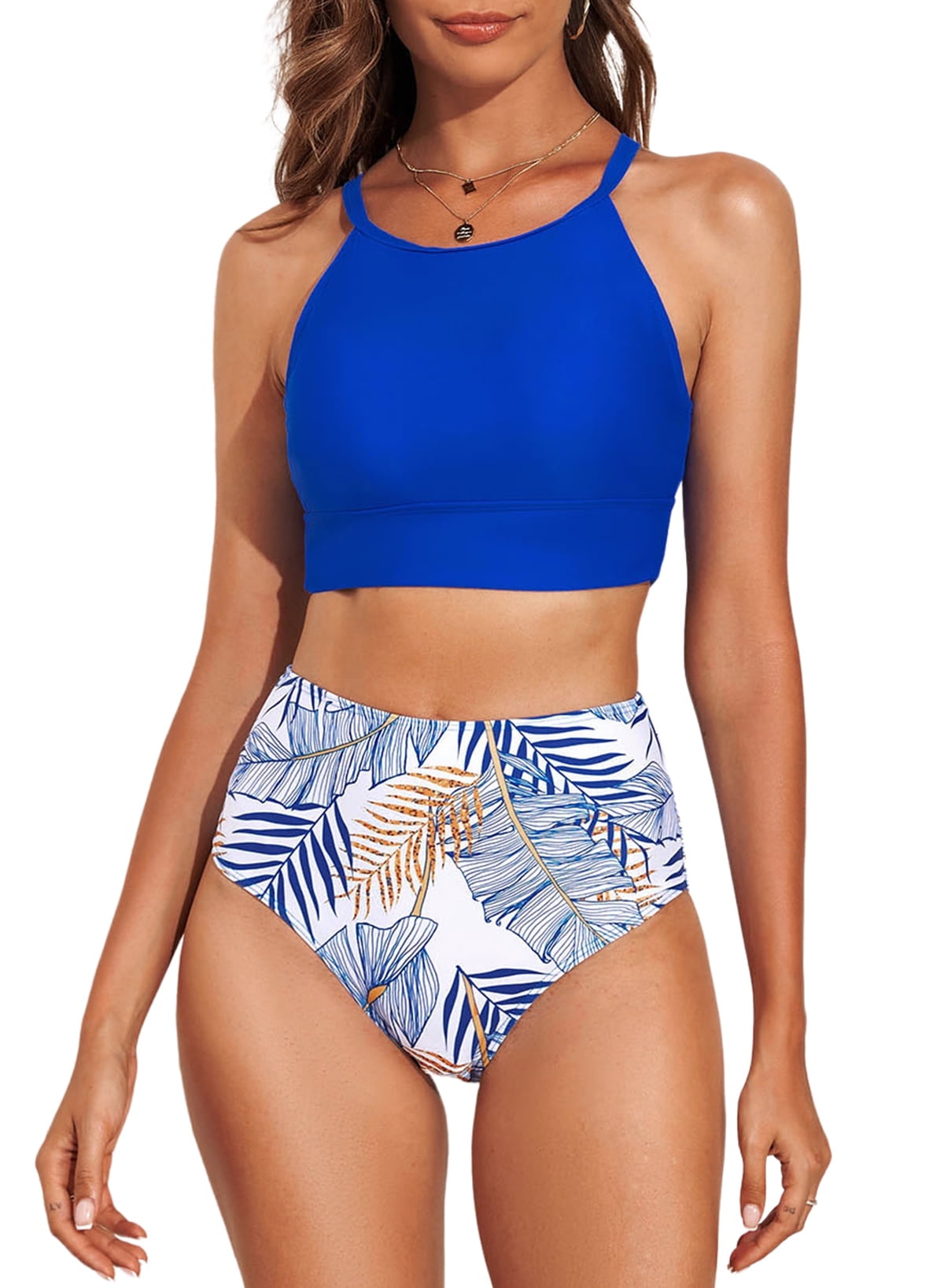 Amazing High Waisted 2 Piece Bathing Suits Images