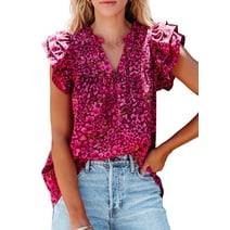 HTNBO Womens Dressy Casual Tops Crewneck Cute Long Sleeve Shirts Puff ...
