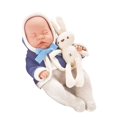 thumbnail image 1 of AlevRam Realistic Newborn Baby Dolls, Real Life Sleeping Baby Dolls, 12 Inch Soft Vinyl Silicone Full Body, Lifelike Reborn Dolls with Rabbit Toy for Kids Girls Boys 2+, 1 of 4
