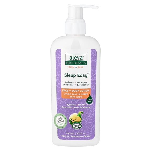 Aleva Naturals Baby, Sleep Easy, Face + Body Lotion, 8 fl oz (240 ml)