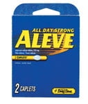 Aleve Lil Drug Store Pain Reliever/ Fever Reducer Caplets 2 ea