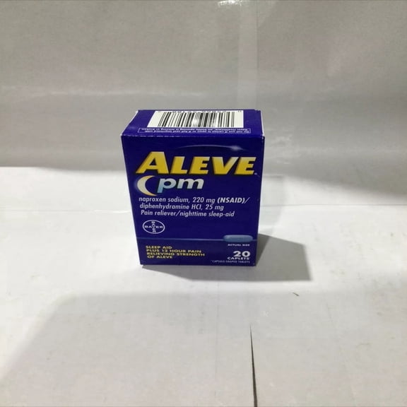 Aleve PM Caplets, 20 Count