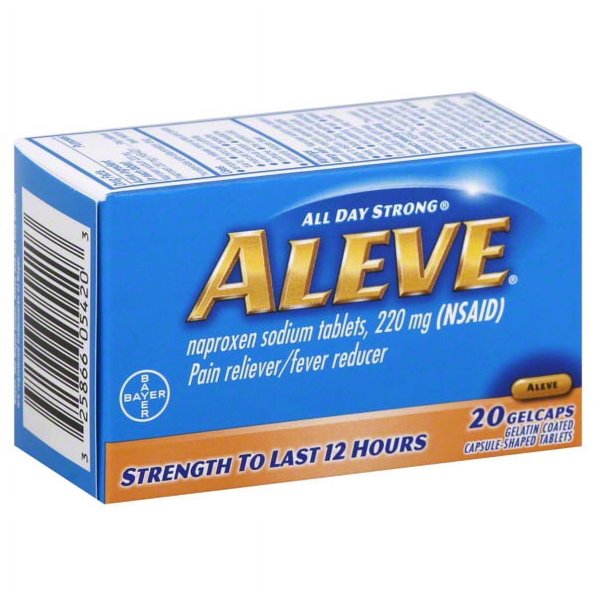 Aleve Smooth Gels 20 Caps