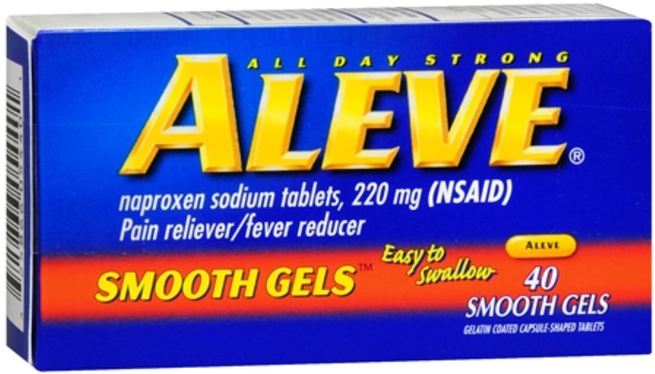 Aleve Smooth Gels 40 Caps