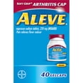 thumbnail image 1 of Aleve Soft Grip Arthritis Cap Pain Reliever/Fever Reducer Naproxen Sodium Gelcaps, 220 mg, 40 ct, 1 of 18