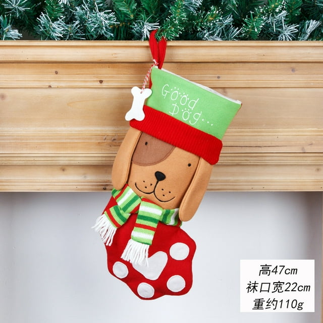 Alex 1PC 2025 Christmas Large Boots, Christmas Tree Decorations, Candy