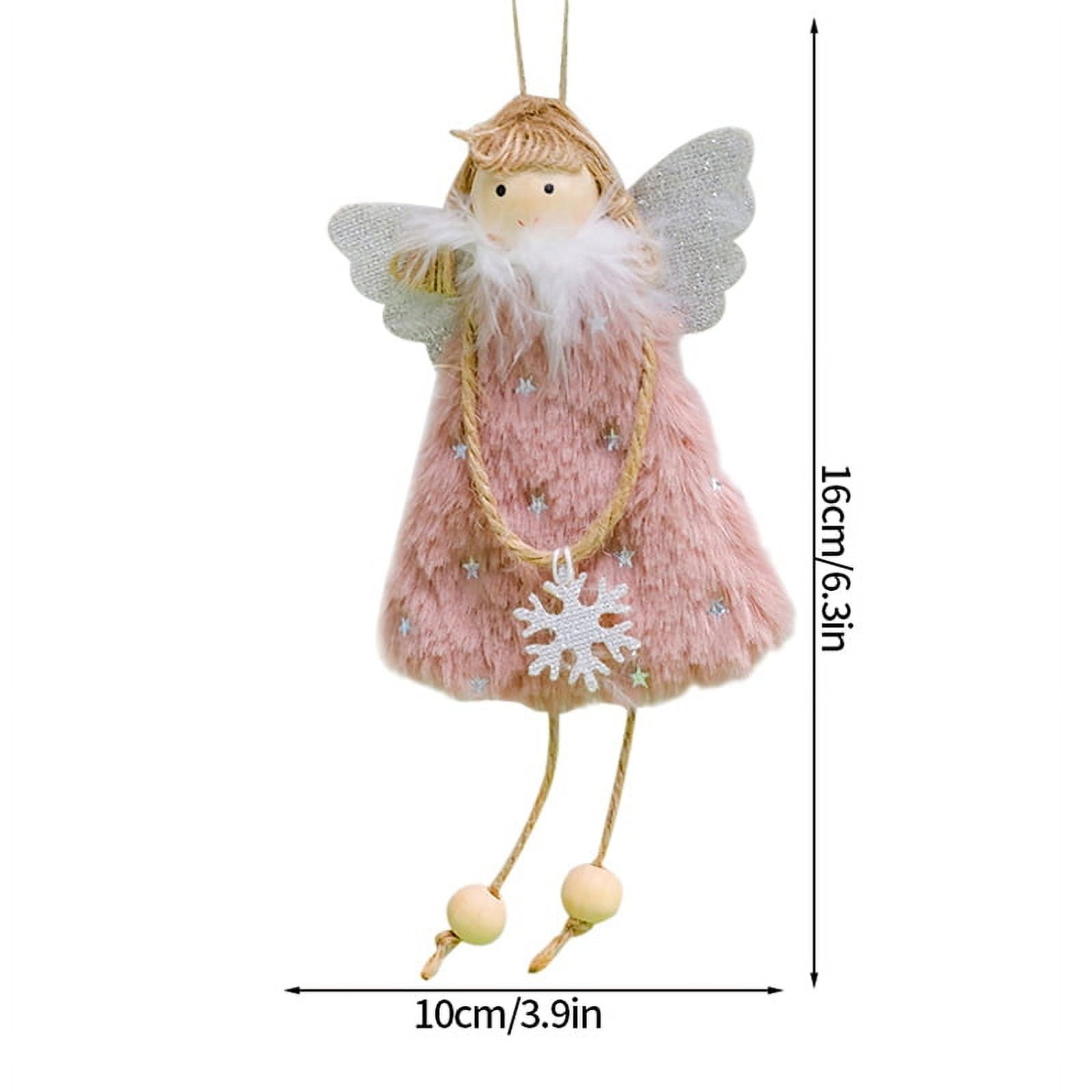 Alex 2025 Christmas Tree Hanging Angel Pendant, Merry Christmas