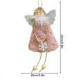 Alex 2025 Christmas Tree Hanging Angel Pendant, Merry Christmas