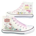 Alex 2025 Hello Kitty Cosplay Anime Canvas Sneakers, Cute Cartoon High