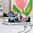 Alex 2025 Kawaii Disney Stitch Canvas Shoes, Cartoon Summer Thin High