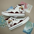 Alex 2025 Kawaii Hello Kitty Printed White Sneakers for Women Sanrio