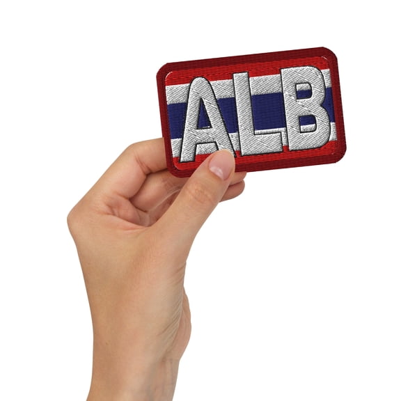 Alex Albon Thai Flag F1 Embroidered Patch