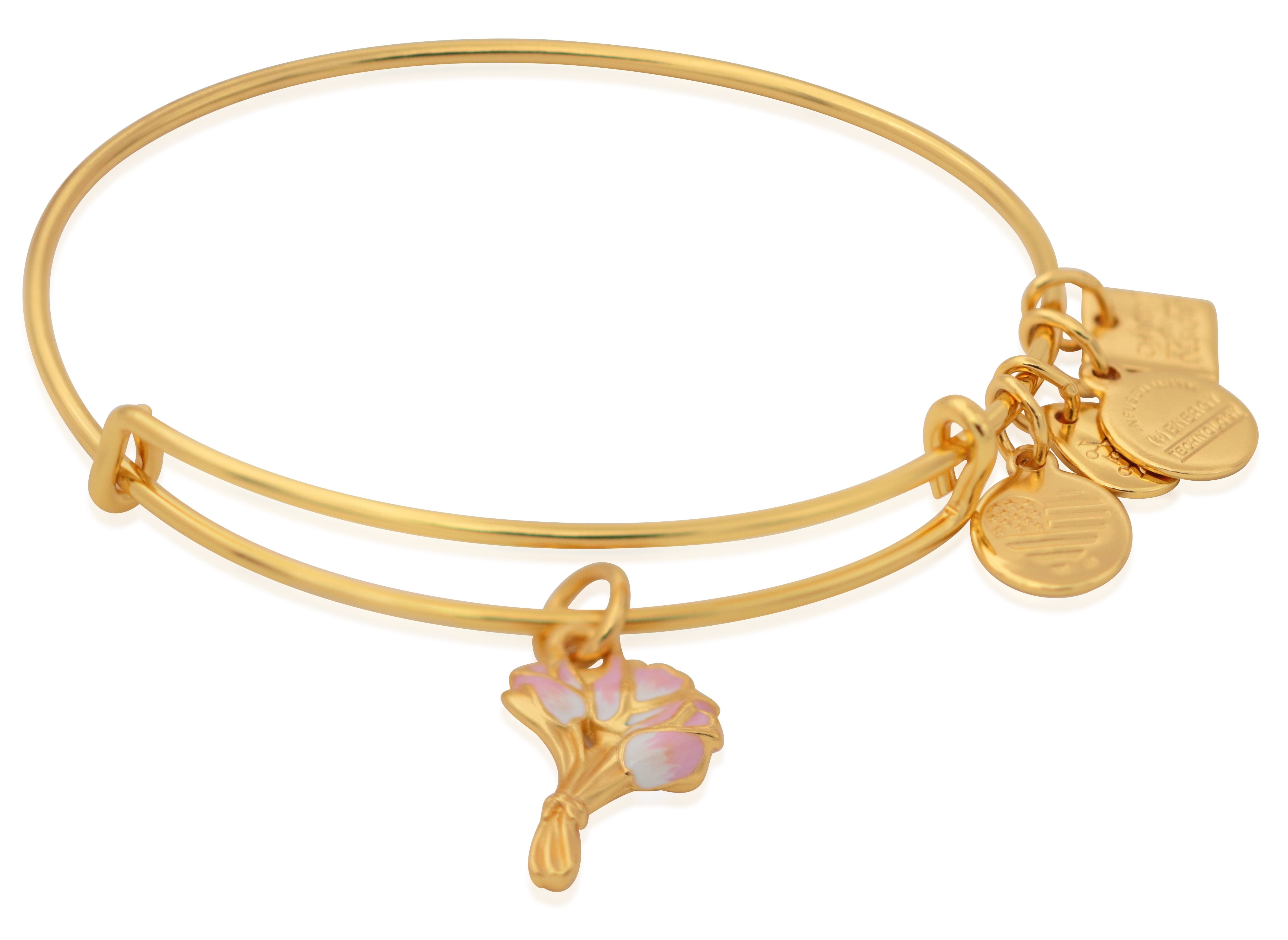 Alex And Ani Charity by Design Pink Tulips EWB SG Bracelet CBD18PTSG Walmart