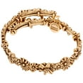 thumbnail image 1 of Alex And Ani Flora Wrap Rafaelian Gold Finish Bangle Bracelet V18WFLRG, 1 of 2