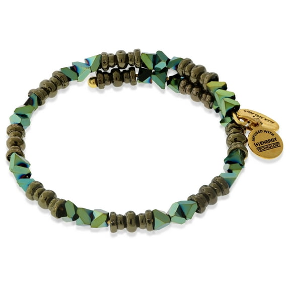 Alex And Ani Glimmer Wrap - Metallic Hazel