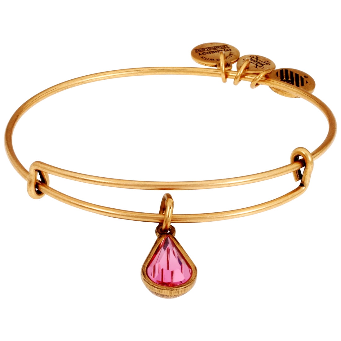 Alex And Ani October Birth Month Charm Bangle Rafaelian Gold
