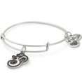 thumbnail image 1 of Alex And Ani Om Silver Charm Bangle - A18EBOMRS, 1 of 4