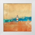 thumbnail image 1 of Alex, Blanco 12x12 White Modern Wood Framed Museum Art Print Titled - Lighthouse, 1 of 4