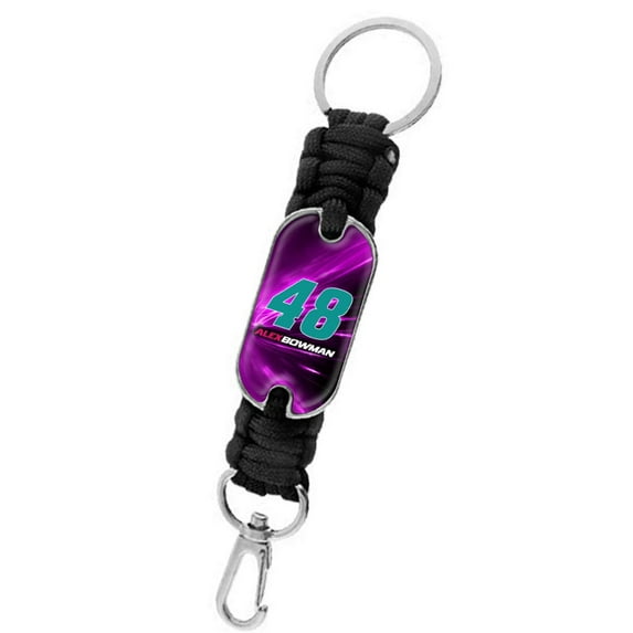 Alex Bowman ColorDome Paracord Keychain