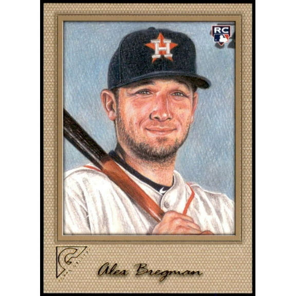 Alex Bregman Card 2017 Topps Gallery Canvas #42