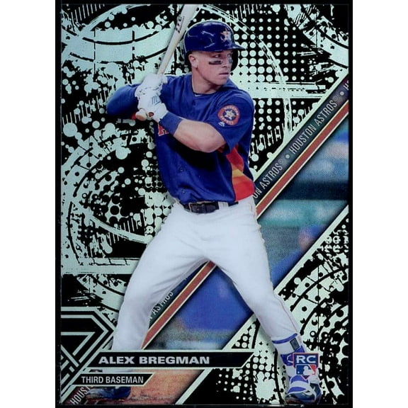 Alex Bregman Card 2017 Topps High Tek Hexagon Circle #HTABR