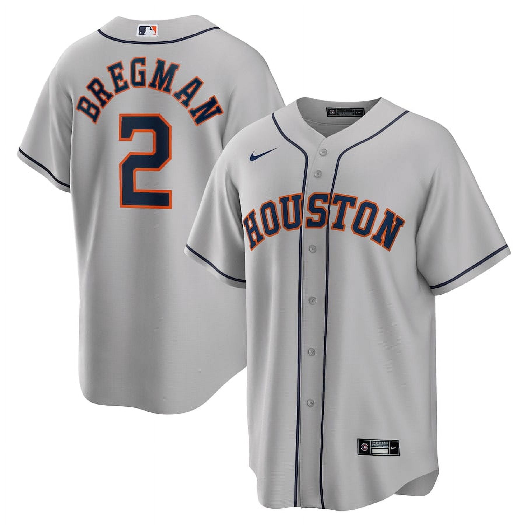 Alex Bregman Houston_Astros Road Men's Replica Player Name Jersey ...
