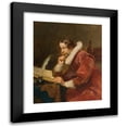 thumbnail image 1 of Alex De Andreis 12x14 Black Modern Framed Museum Art Print Titled - The Cavalier-Scholar, 1 of 5