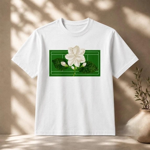Alex Eala Sampaguita Bloom Tennis Fan Graphic T- Shirt 2026