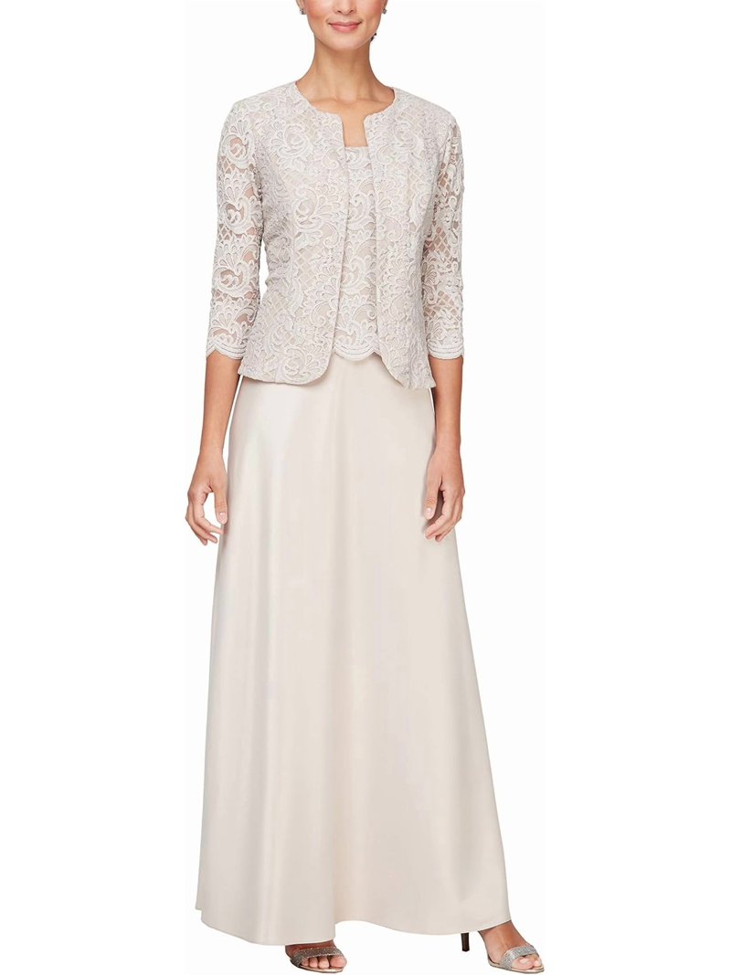 alex evenings two piece dresses Alex Evenings AE1121902 Short Two Piece Dress main image 1