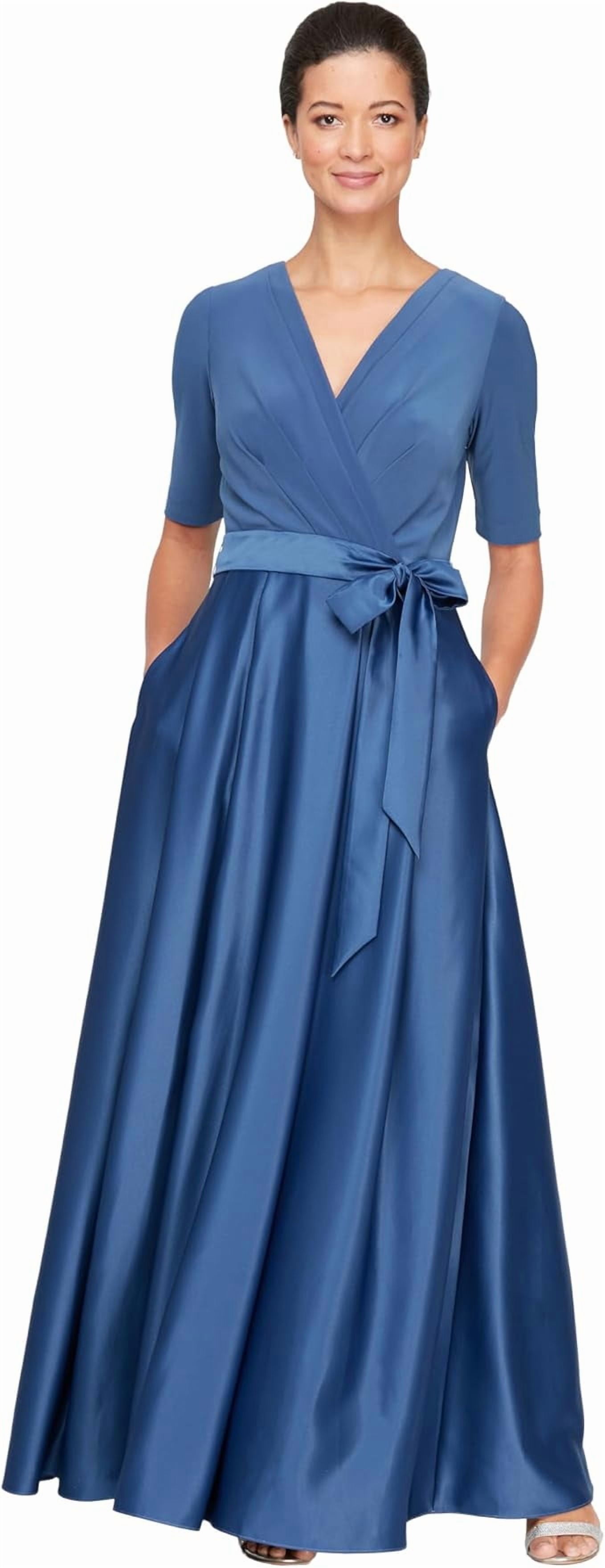 sachin and babi light blue dress Dress With Boots - How to Style It