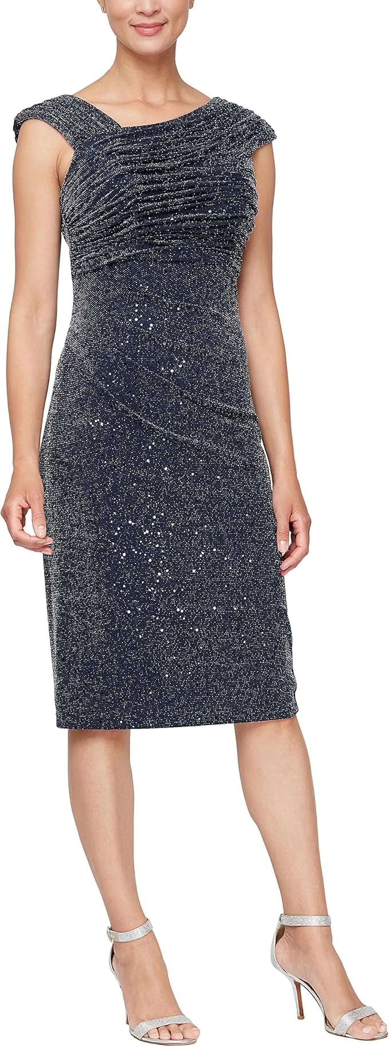 Alex Evenings Womens Short Sequined Dress, Dresses Jamaica | Ubuy