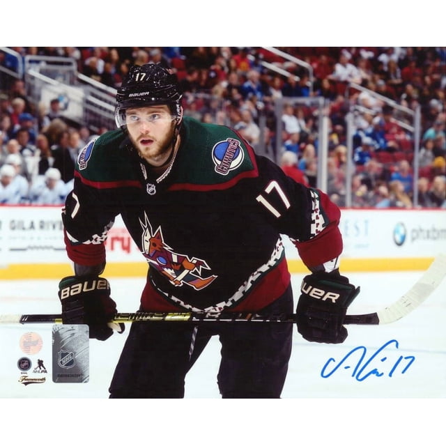 Hand Signatiure Alex Galchenyuk Signed 8x10 Unframed Arizona Coyotes 3rd Black Jersey ...