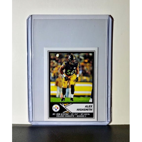 Alex Highsmith 2024 Panini NFL Sticker #161 Pittsburgh Steelers