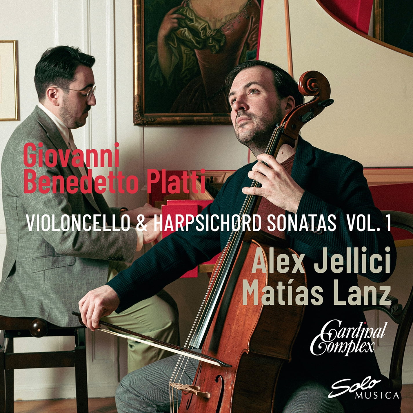 Alex Jellici - Violoncello & Harpsichord Sonatas, Vol. 1 - Music & Performance - CD