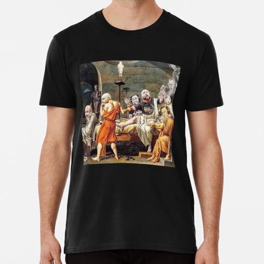 Alex Jones Socrates S to 5XL Made in the USA T-Shirt