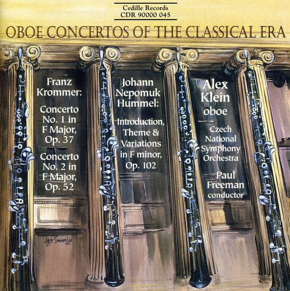 Alex Klein - Krommer: Oboe Cto #1 Op.37; #2 Op.52; Et Al - Music & Performance - CD