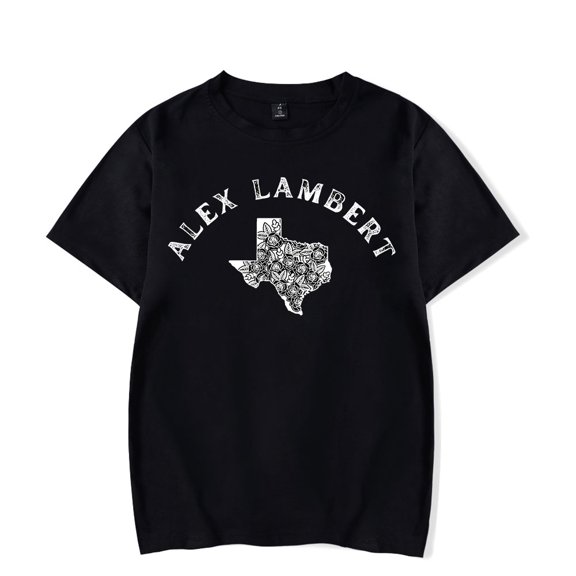 Alex Lambert Flower T-Shirt Men/Women Streetwear T-Shirt Shirt Short Sleeve