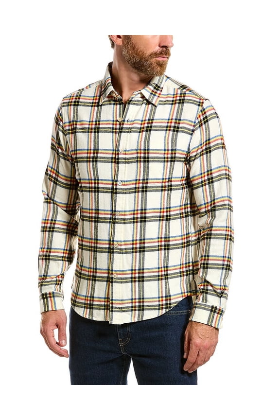 mens Mill Shirt, xs, White