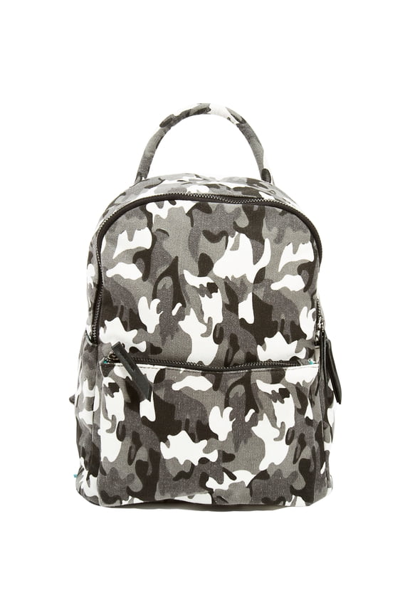 Alex Noir - Canvas Camo Backpack