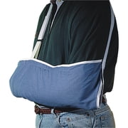Alex Orthopedic Universal Fit Open End Arm Sling  Adjustable Shoulder Immobilizer & Arm Support Sling for Right or Left Arm - Black